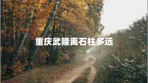 重慶武隆離石柱多遠(yuǎn)