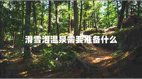 滑雪泡溫泉需要準(zhǔn)備什么