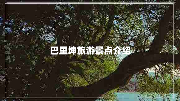 巴里坤旅游景點介紹