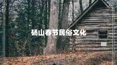 碭山春節(jié)民俗文化