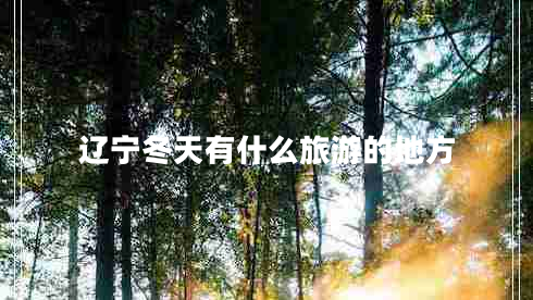 遼寧冬天有什么旅游的地方