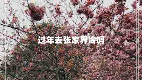 過(guò)年去張家界冷嗎