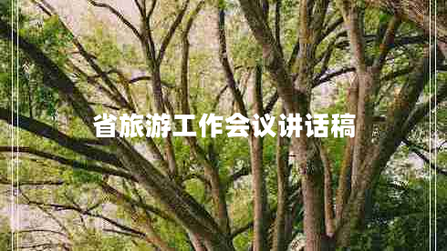 省旅游工作會(huì)議講話稿