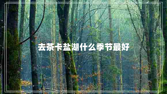 去茶卡鹽湖什么季節(jié)最好 去茶卡鹽湖什么季節(jié)最好