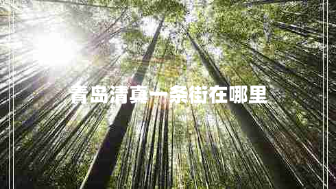 青島清真一條街在哪里