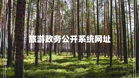 旅游政務(wù)公開系統(tǒng)網(wǎng)址