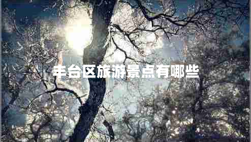 豐臺區(qū)旅游景點有哪些 豐臺區(qū)旅游景點有哪些