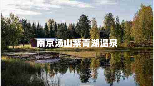 南京湯山紫青湖溫泉