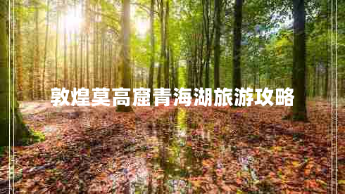 敦煌莫高窟青海湖旅游攻略 敦煌莫高窟青海湖旅游攻略