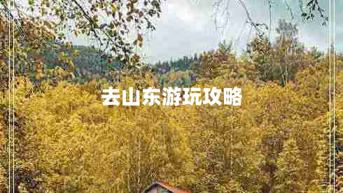 去山東游玩攻略 去山東游玩攻略