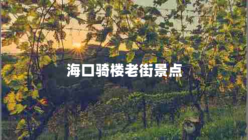 ?？隍T樓老街景點(diǎn)