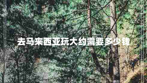 去馬來西亞玩大約需要多少錢