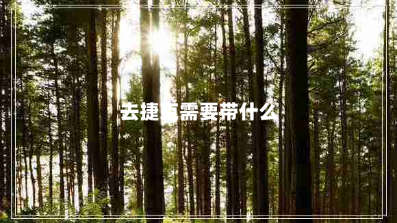 去捷克需要帶什么 去捷克需要帶什么