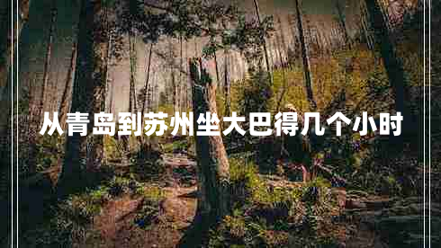 從青島到蘇州坐大巴得幾個小時