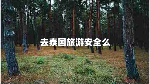 去泰國(guó)旅游安全么