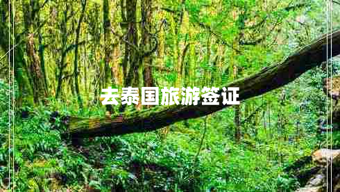 去泰國旅游簽證