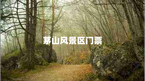 茅山風(fēng)景區(qū)門(mén)票