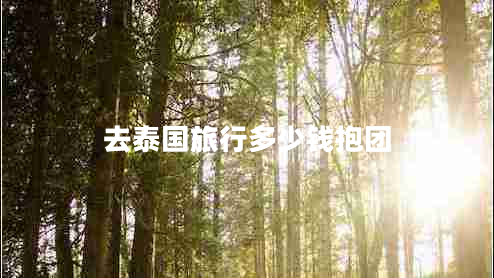 去泰國旅行多少錢抱團(tuán)