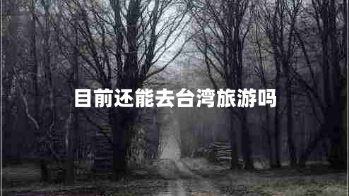 目前還能去臺灣旅游嗎