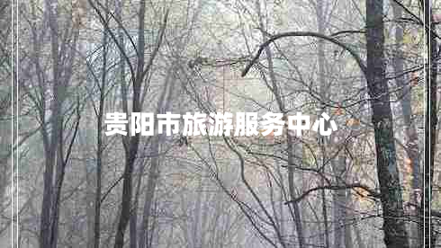 貴陽市旅游服務(wù)中心 貴陽市旅游服務(wù)中心