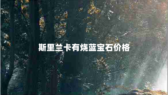 斯里蘭卡有燒藍(lán)寶石價(jià)格