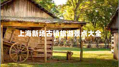 上海新場古鎮(zhèn)旅游景點大全 上海新場古鎮(zhèn)旅游景點大全