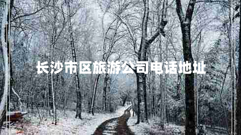 長沙市區(qū)旅游公司電話地址