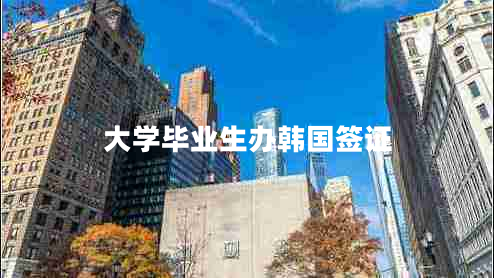 大學(xué)畢業(yè)生辦韓國(guó)簽證 大學(xué)畢業(yè)生辦韓國(guó)簽證