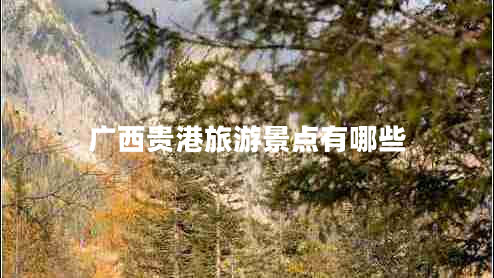 廣西貴港旅游景點有哪些