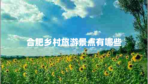 合肥鄉(xiāng)村旅游景點(diǎn)有哪些 合肥鄉(xiāng)村旅游景點(diǎn)有哪些