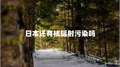 日本還有核輻射污染嗎