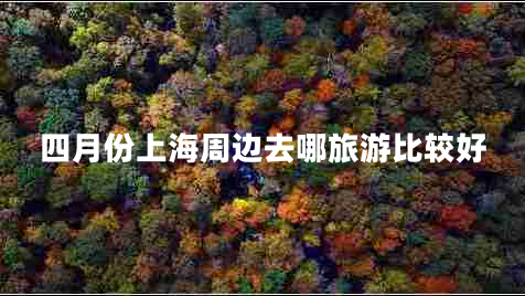 四月份上海周邊去哪旅游比較好