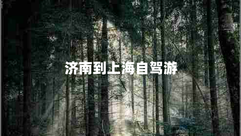 濟(jì)南到上海自駕游