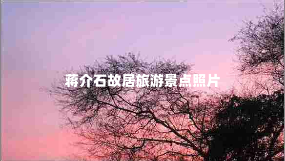 蔣介石故居旅游景點照片