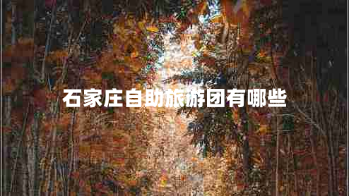 石家莊自助旅游團(tuán)有哪些