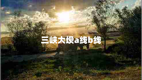 三峽大壩a線b線 三峽大壩a線b線