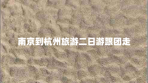 南京到杭州旅游二日游跟團(tuán)走