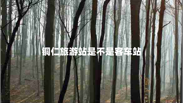 銅仁旅游站是不是客車站