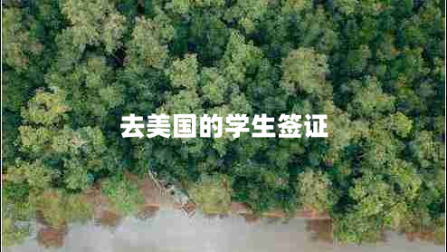 去美國(guó)的學(xué)生簽證 去美國(guó)的學(xué)生簽證