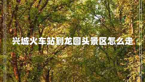 興城火車站到龍回頭景區(qū)怎么走