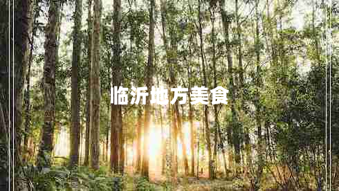 臨沂地方美食 臨沂地方美食