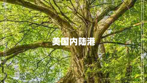 美國內(nèi)陸港