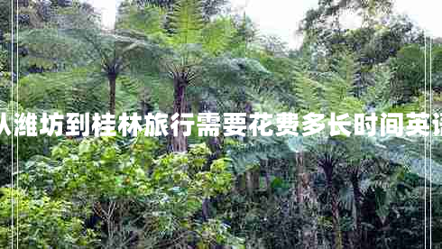 從濰坊到桂林旅行需要花費(fèi)多長時(shí)間英語