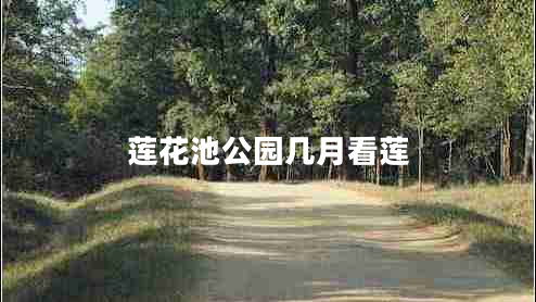 蓮花池公園幾月看蓮