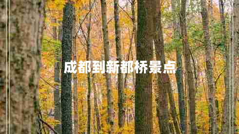 成都到新都橋景點