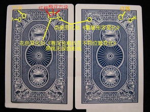 撲克牌背面記號(hào)有哪些方法