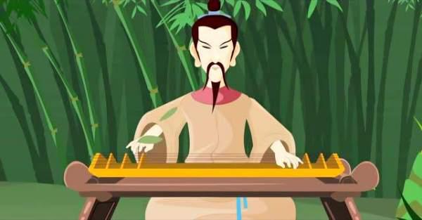 古琴,詩(shī)句,唯美