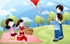 描寫放風箏作文的開頭