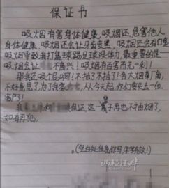 關(guān)于抽煙的保證書(shū)(關(guān)于抽煙的保證書(shū))