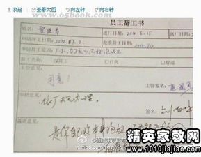 員工的離職報告(員工的離職報告)